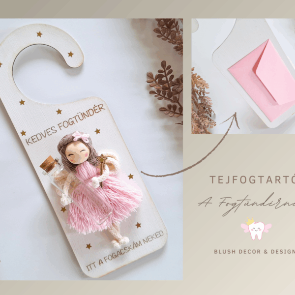 Tejfogtartó a Fogtündérnek ~ pink