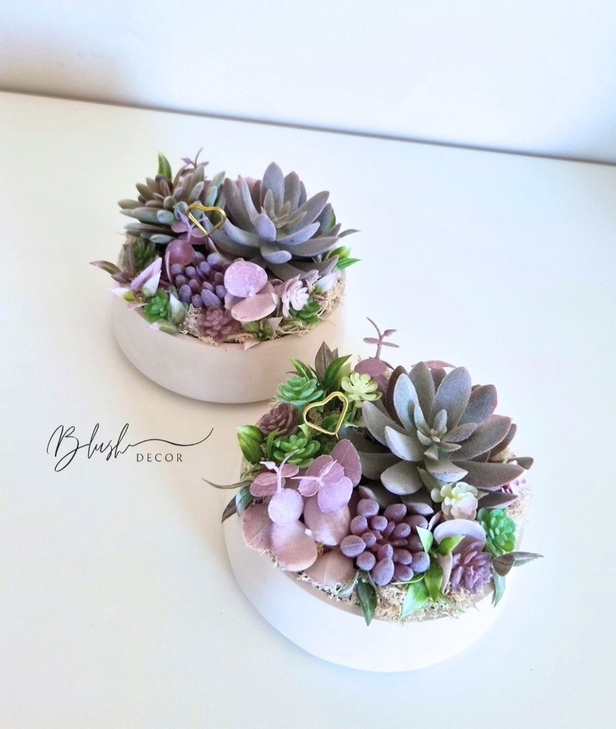 Succulent Garden virágdekoráció